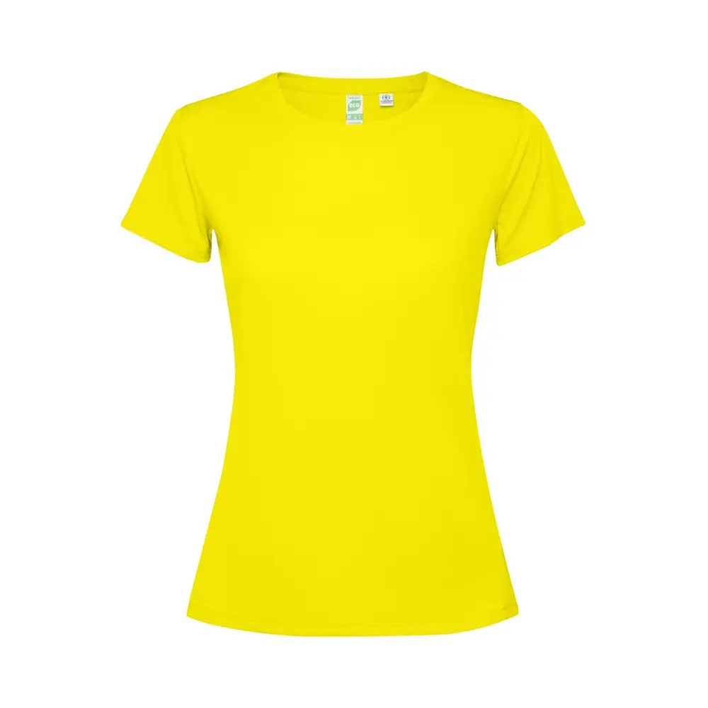 Estoril 125 g/m² kortærmet t-shirt til kvinder i farven Fluorgul