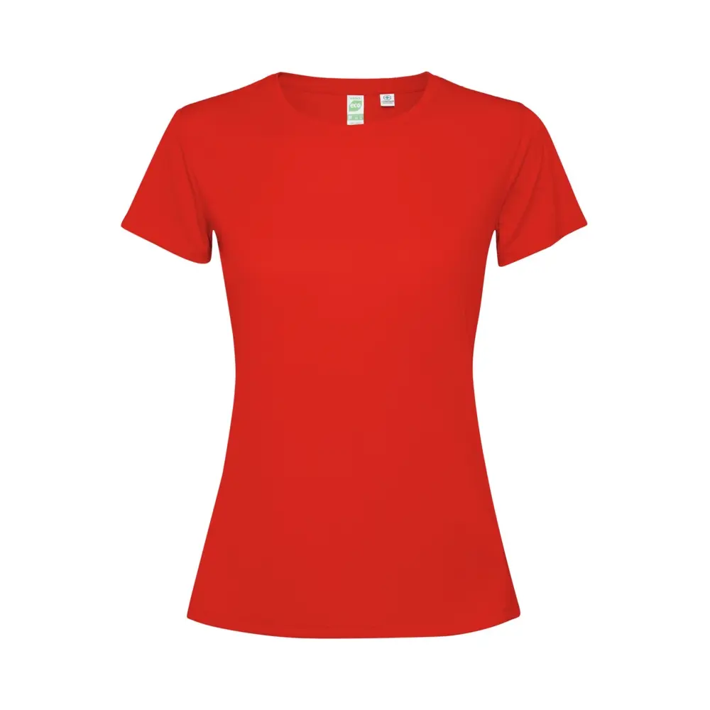 Estoril 125 g/m² kortærmet t-shirt til kvinder i farven Rød