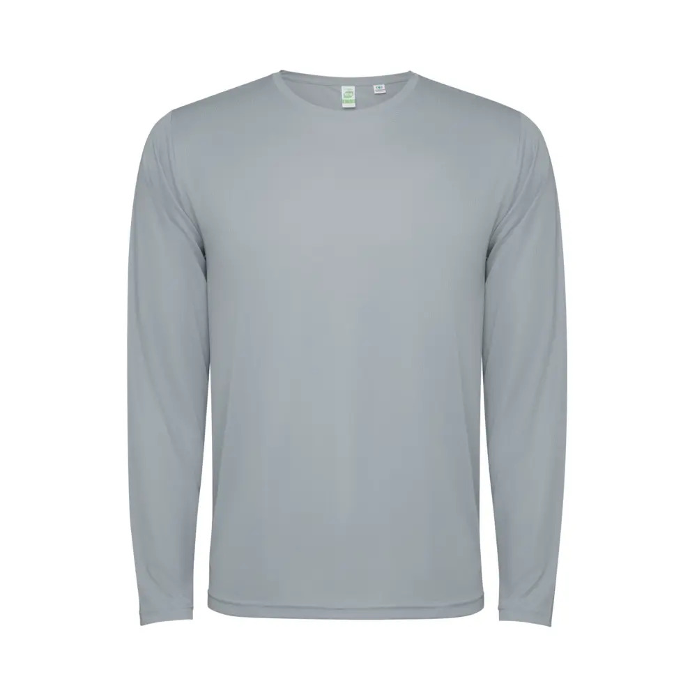 Estoril 125 g/m² langærmet unisex t-shirt i farven Grå
