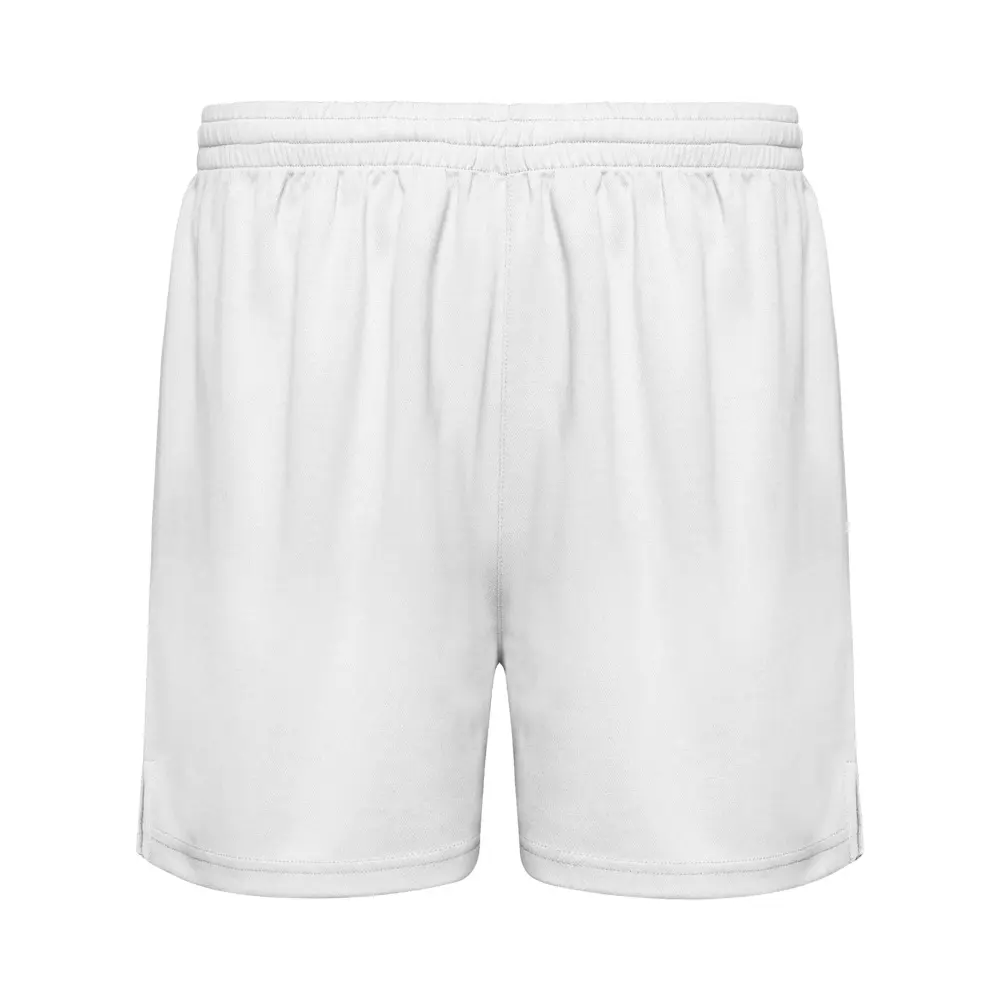 Player 140 g/m² unisex sportsshorts i farven Hvid