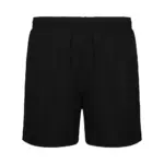 Player 140 g/m² unisex sportsshorts i farven Ensfarvet sort