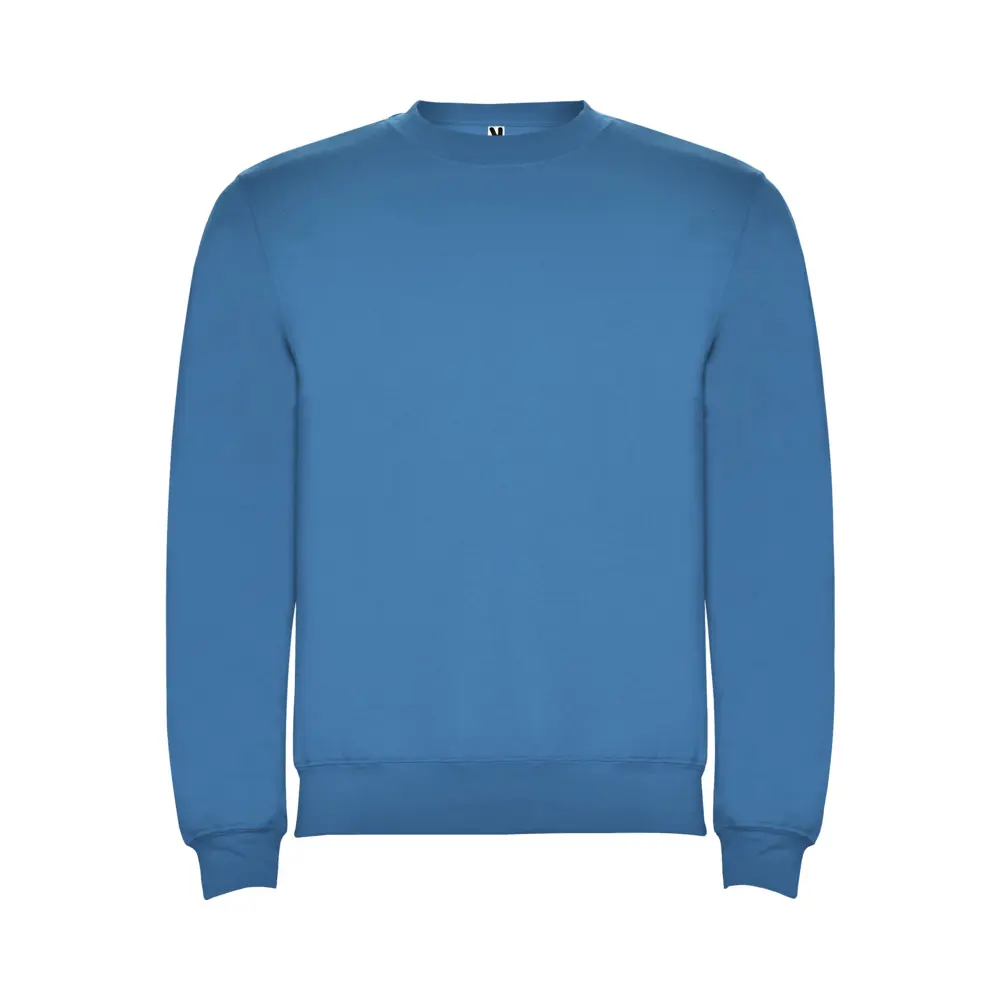 Clasica 280 g/m² unisex sweater med rund hals i farven Havblå