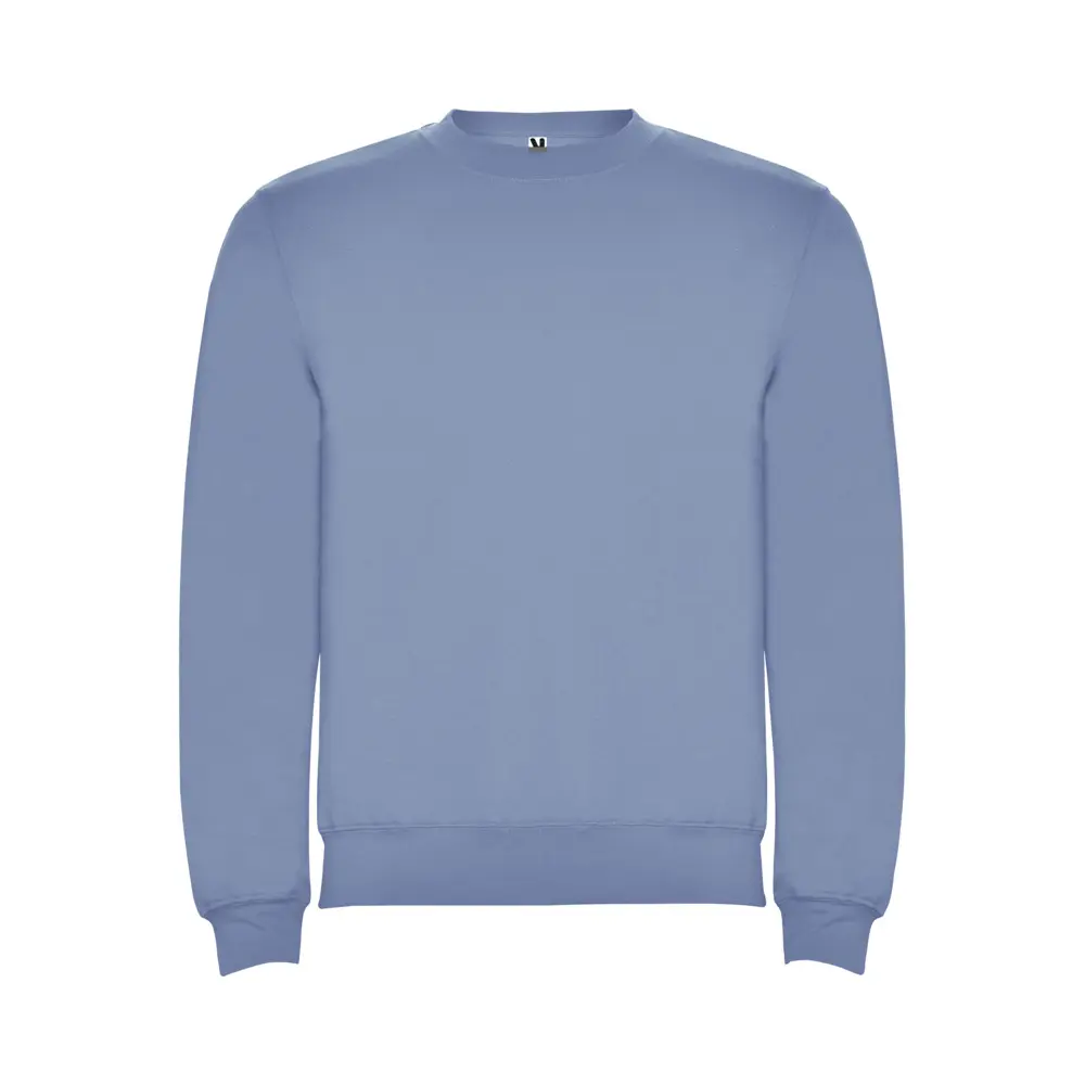 Clasica 280 g/m² unisex sweater med rund hals i farven Zen blå