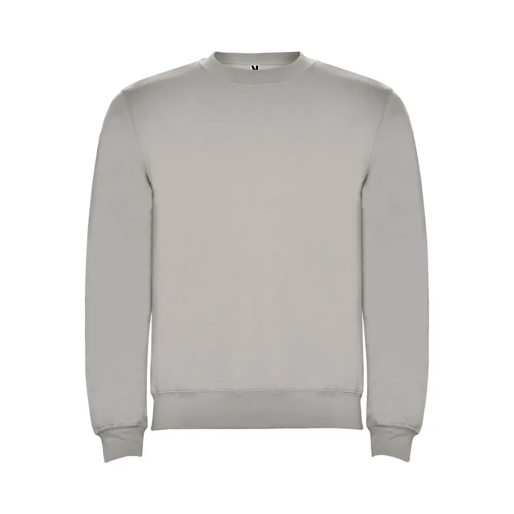 Clasica 280 g/m² unisex sweater med rund hals i farven Perlegrå