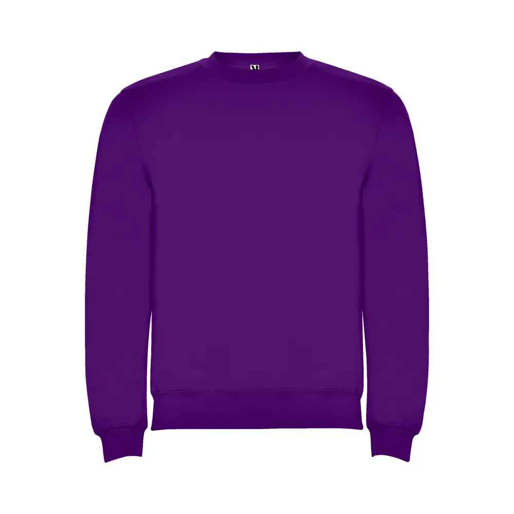 Clasica 280 g/m² unisex sweater med rund hals i farven Lilla