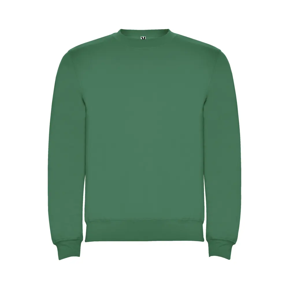 Clasica 280 g/m² unisex sweater med rund hals i farven Kelly grøn
