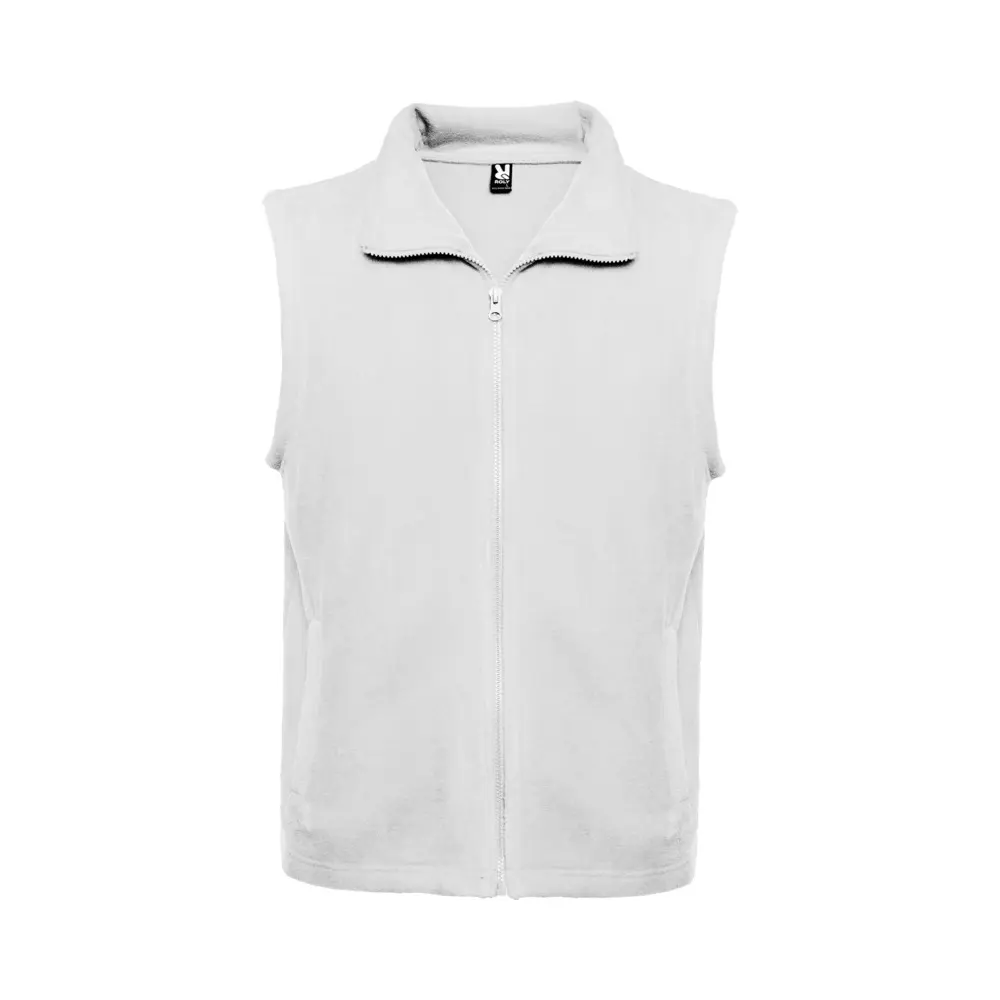 Bellagio unisex vest i fleece i farven Hvid