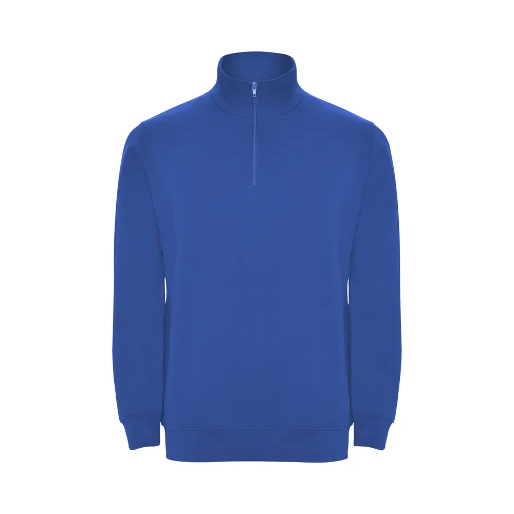 Aneto 280 g/m² sweatshirt med kvart lynlås i farven Kongeblå