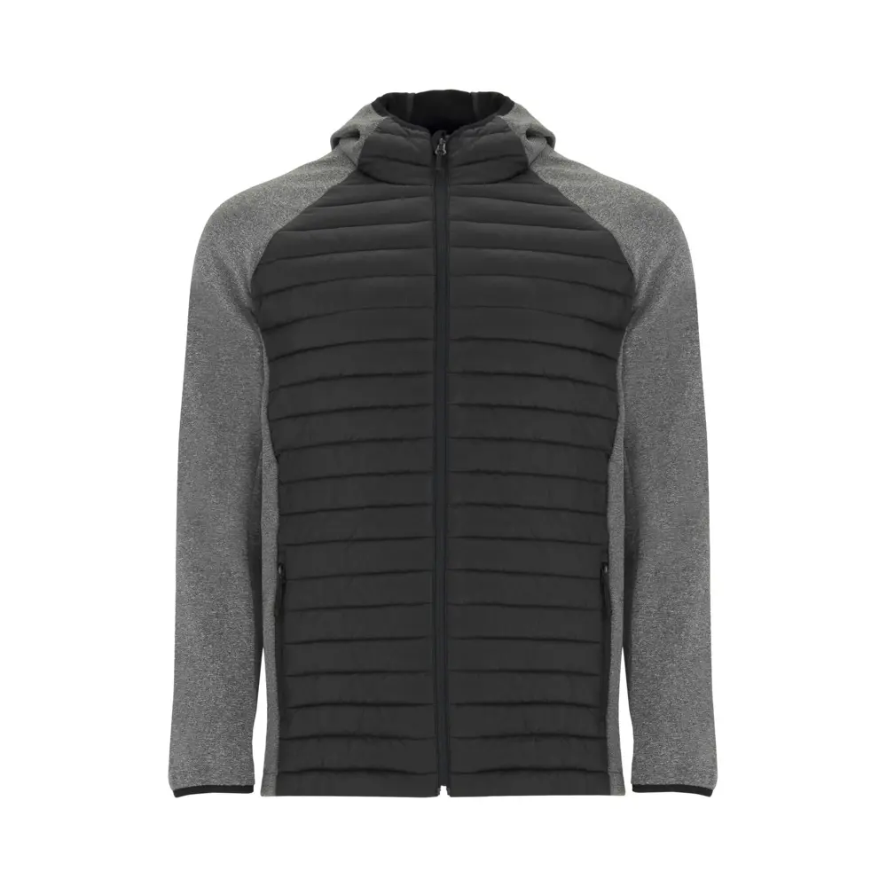 Minsk unisex hybrid isolerende jakke i farven Ensfarvet sort / Meleret sort