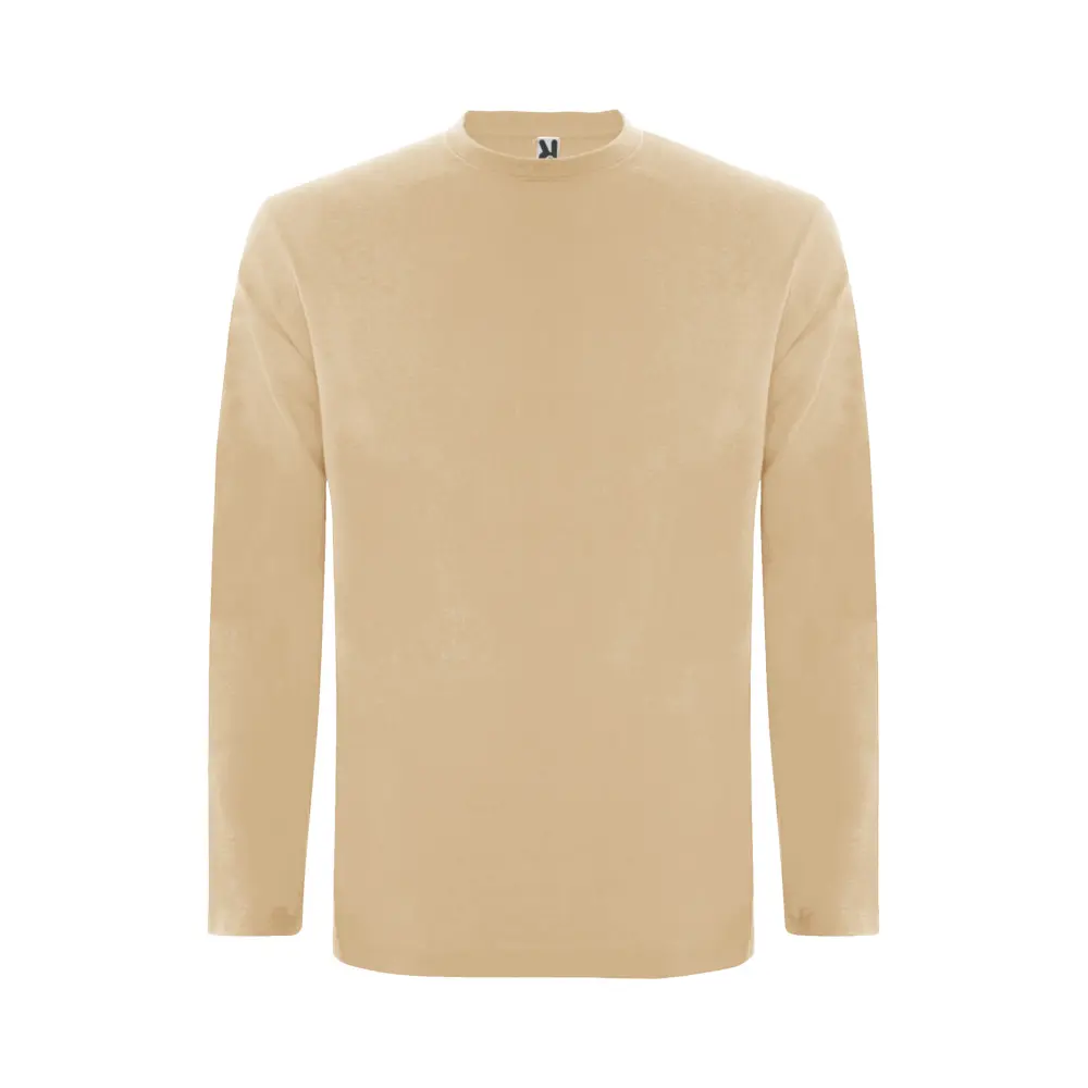 Extreme 160 g/m² langærmet t-shirt til mænd i farven Sandfarvet