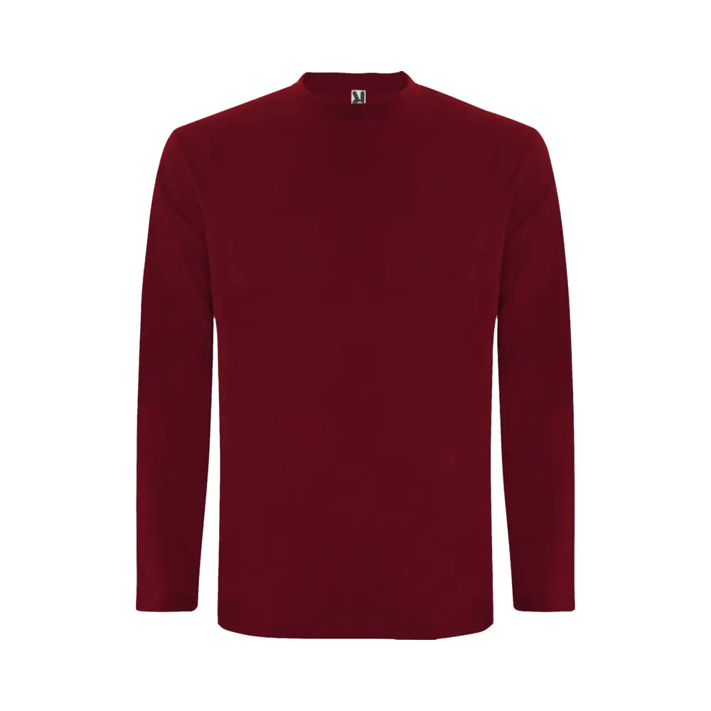 Extreme 160 g/m² langærmet t-shirt til mænd i farven Granat
