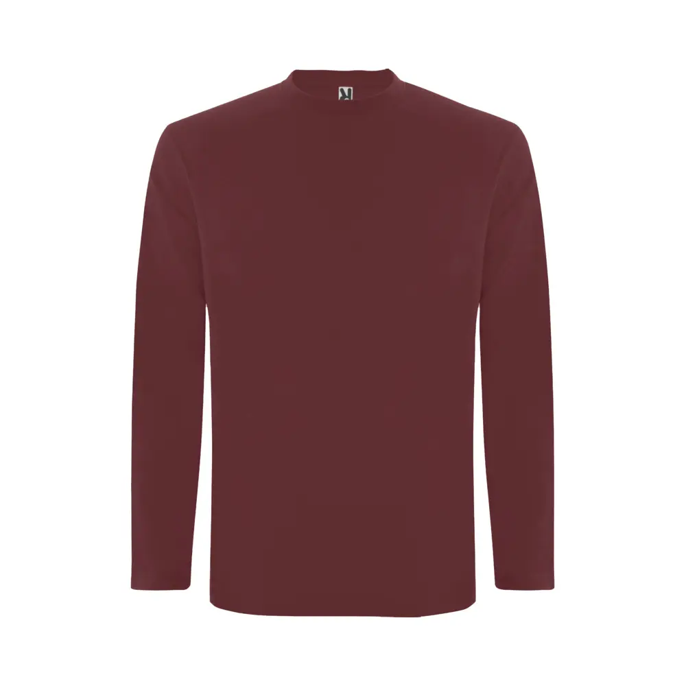 Extreme 160 g/m² langærmet t-shirt til mænd i farven Bærrød