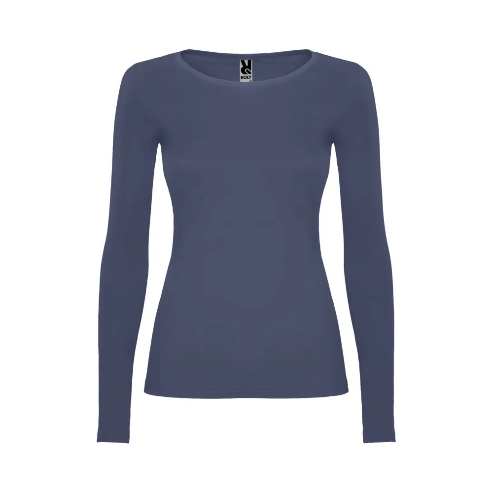 Extreme 160 g/m² langærmet t-shirt til kvinder i farven Denimblå