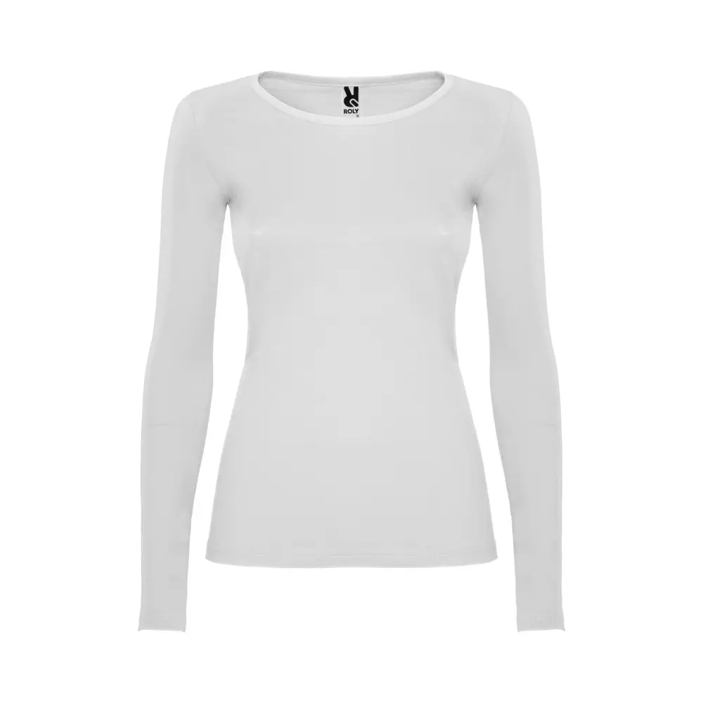 Extreme 160 g/m² langærmet t-shirt til kvinder i farven Hvid