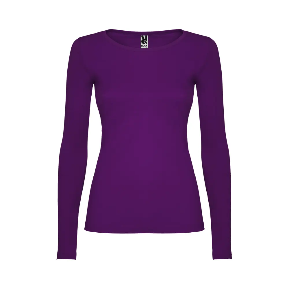 Extreme 160 g/m² langærmet t-shirt til kvinder i farven Lilla