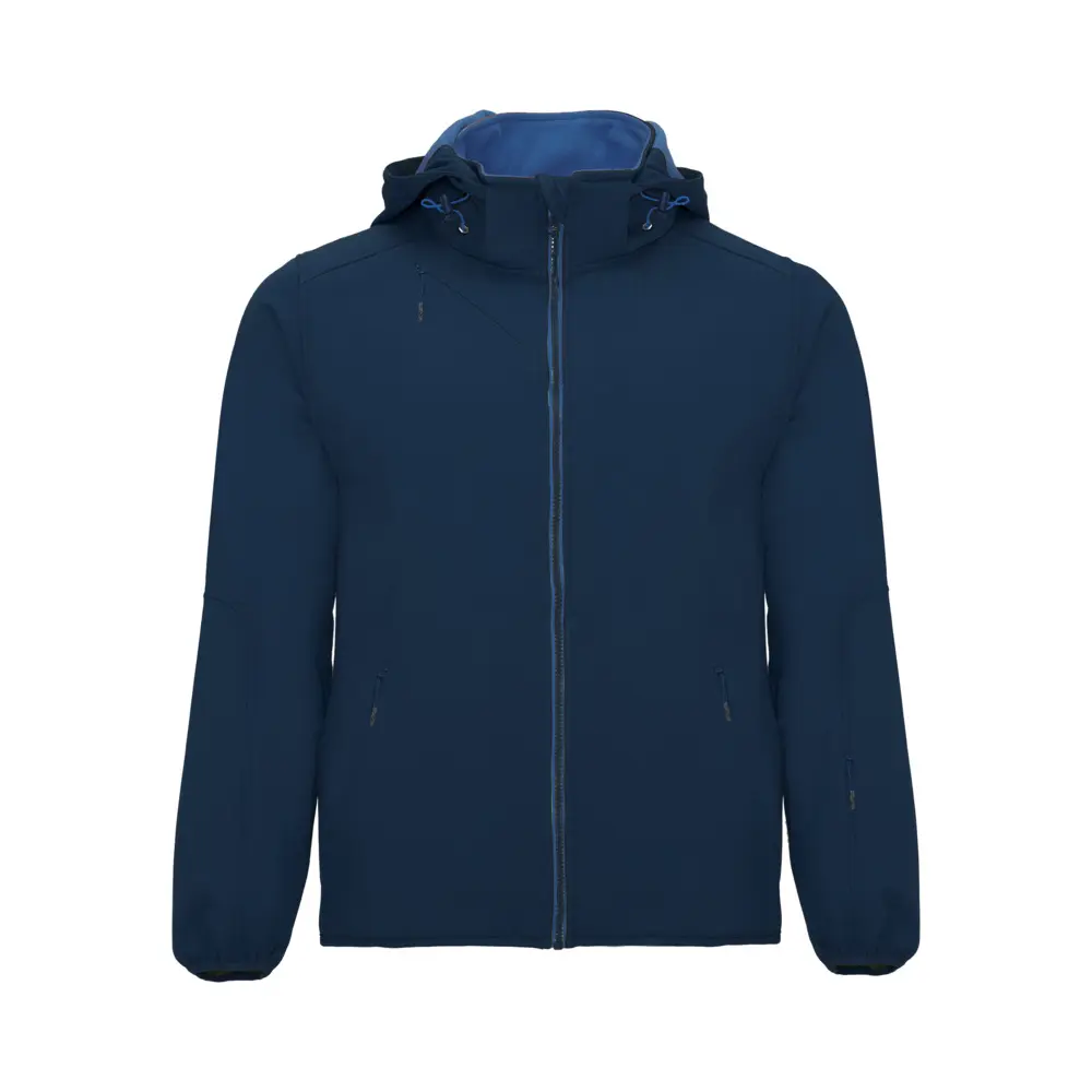 Sibirien unisex softshelljakke i farven Marineblå