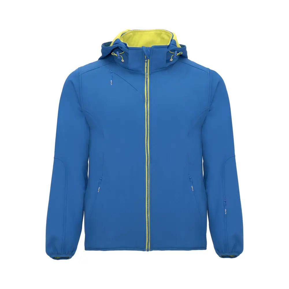 Sibirien unisex softshelljakke i farven Kongeblå