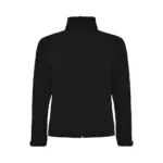 Rudolph unisex softshelljakke i farven Ensfarvet sort