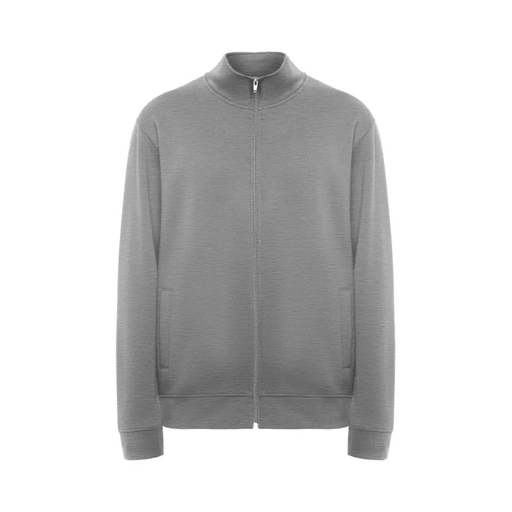 Ulan 280 g/m² unisex trøje med fuld lynlås i farven Marlgrå