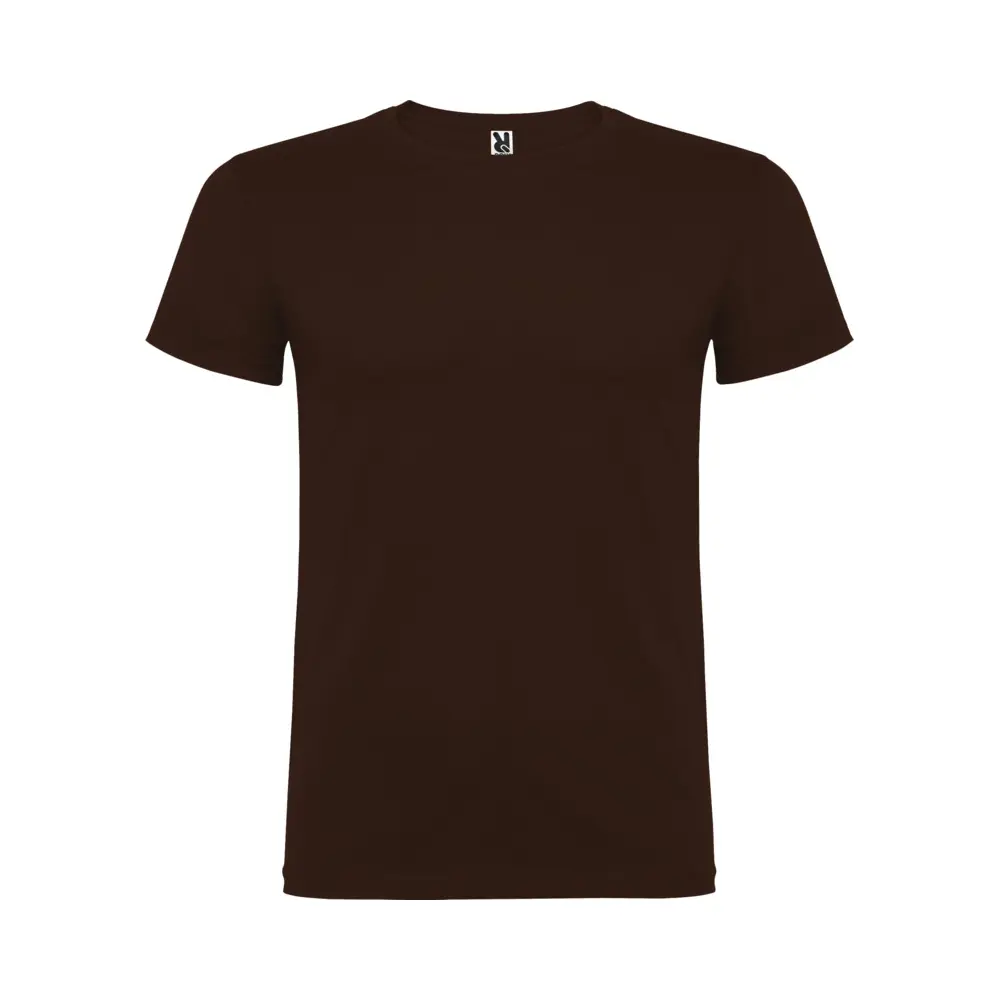 Beagle 155 g/m² kortærmet t-shirt til mænd i farven Chokolade