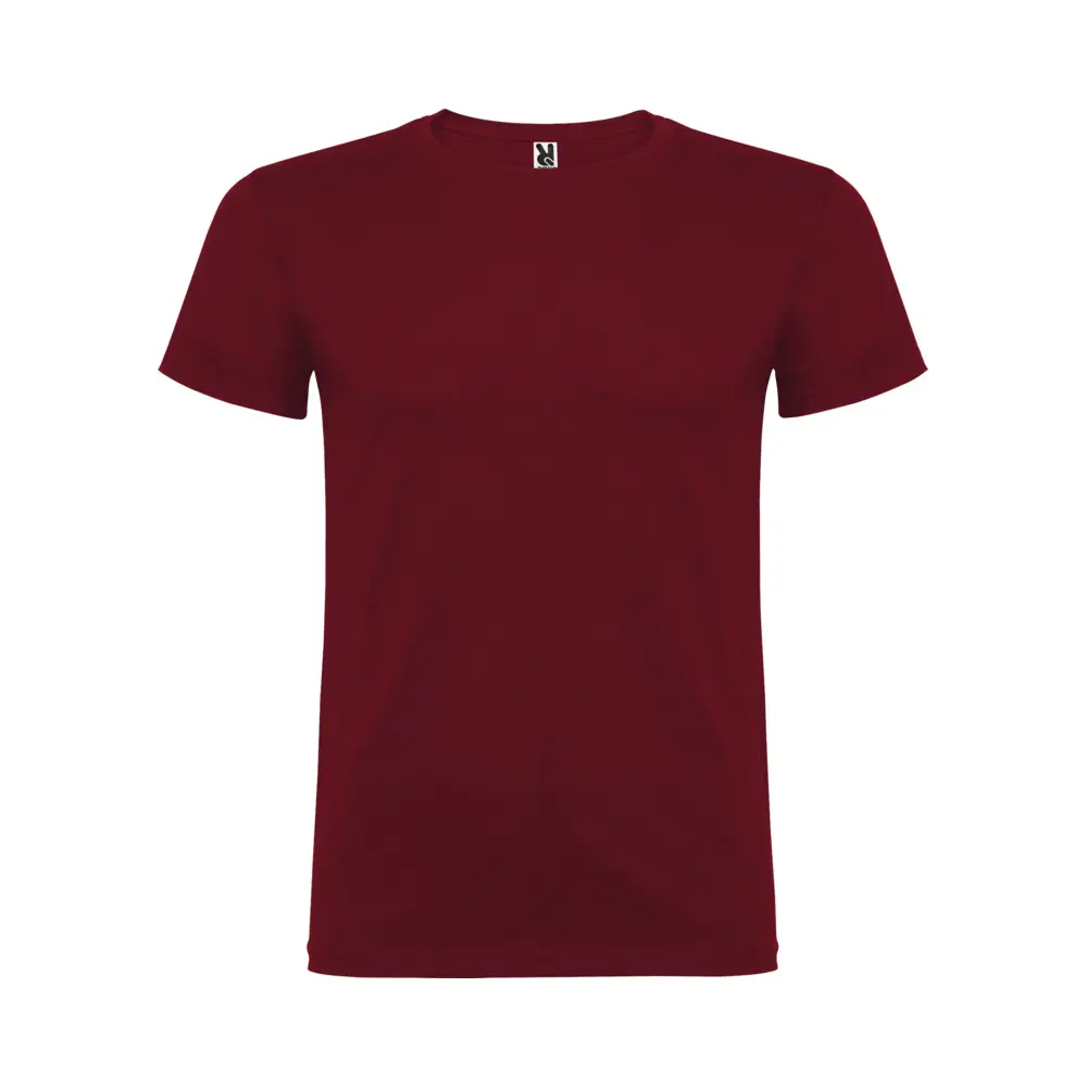 Beagle 155 g/m² kortærmet t-shirt til mænd i farven Granat