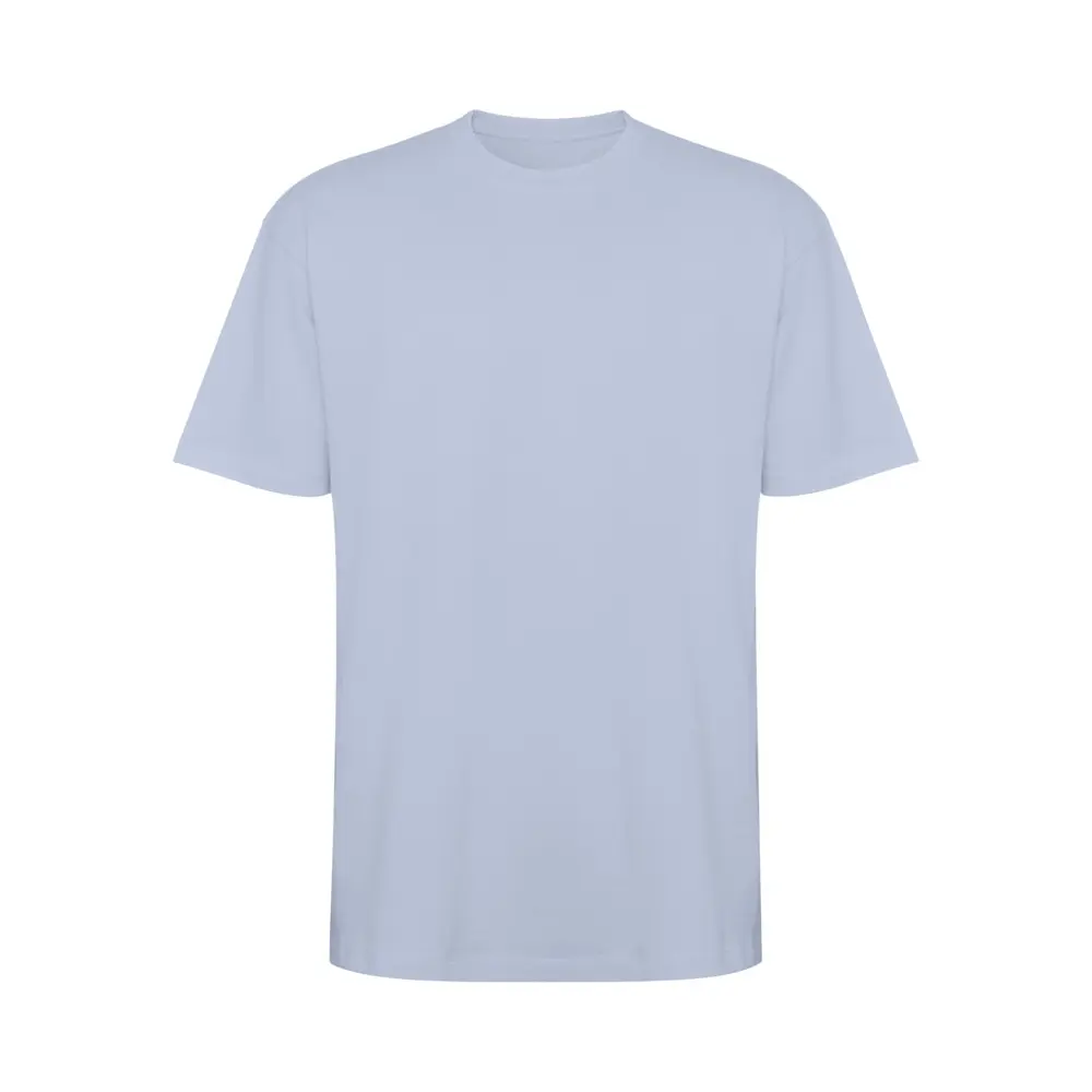 Bull 210 g/m² genvundet kortærmet unisex T-shirt i farven Zen blå