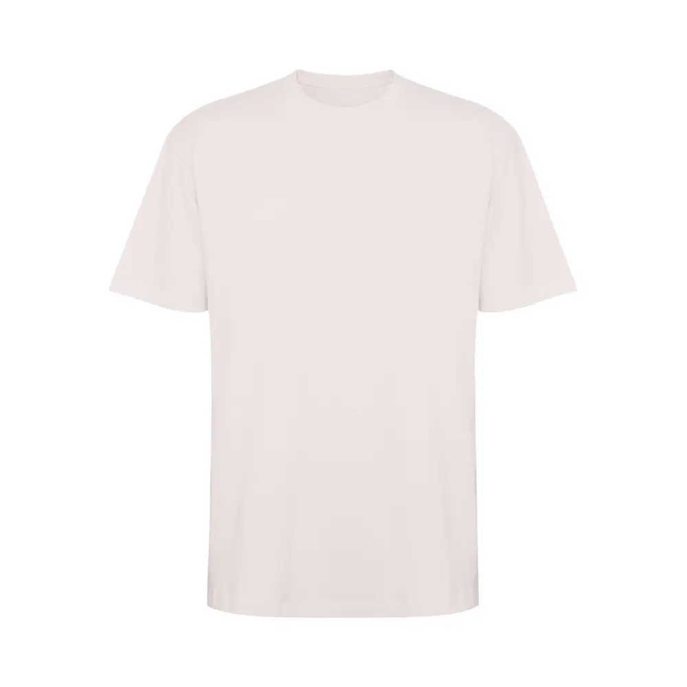 Bull 210 g/m² genvundet kortærmet unisex T-shirt i farven Vintage hvid