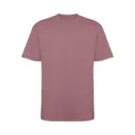 Bull 210 g/m² genvundet kortærmet unisex T-shirt i farven Bleg rød