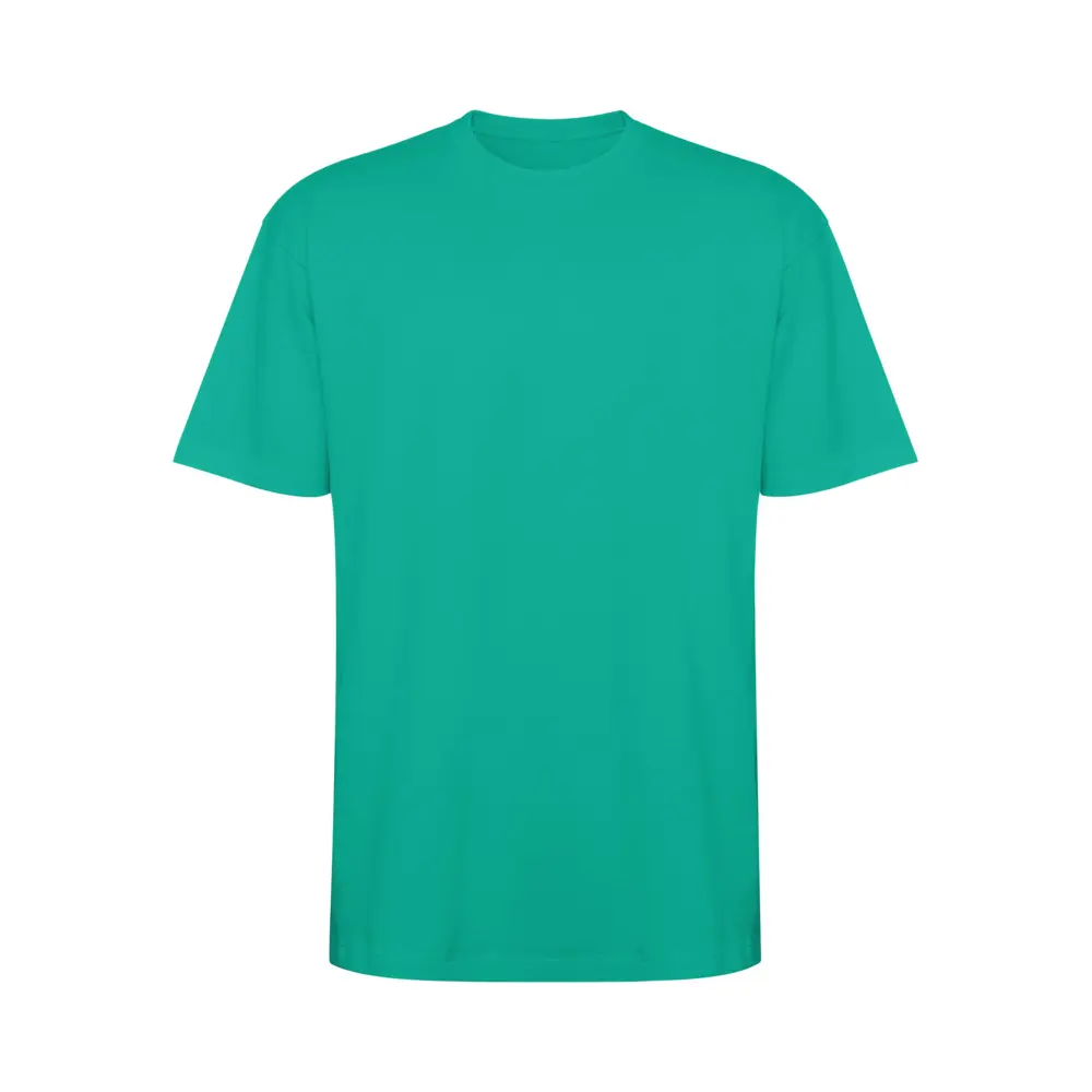 Bull 210 g/m² genvundet kortærmet unisex T-shirt i farven Jadefarvet