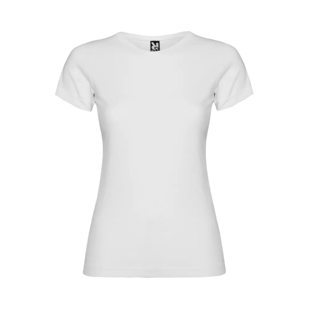Jamaica 155 g/m² kortærmet t-shirt til kvinder i farven Hvid