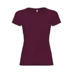 Jamaica 155 g/m² kortærmet t-shirt til kvinder i farven Bourgogne