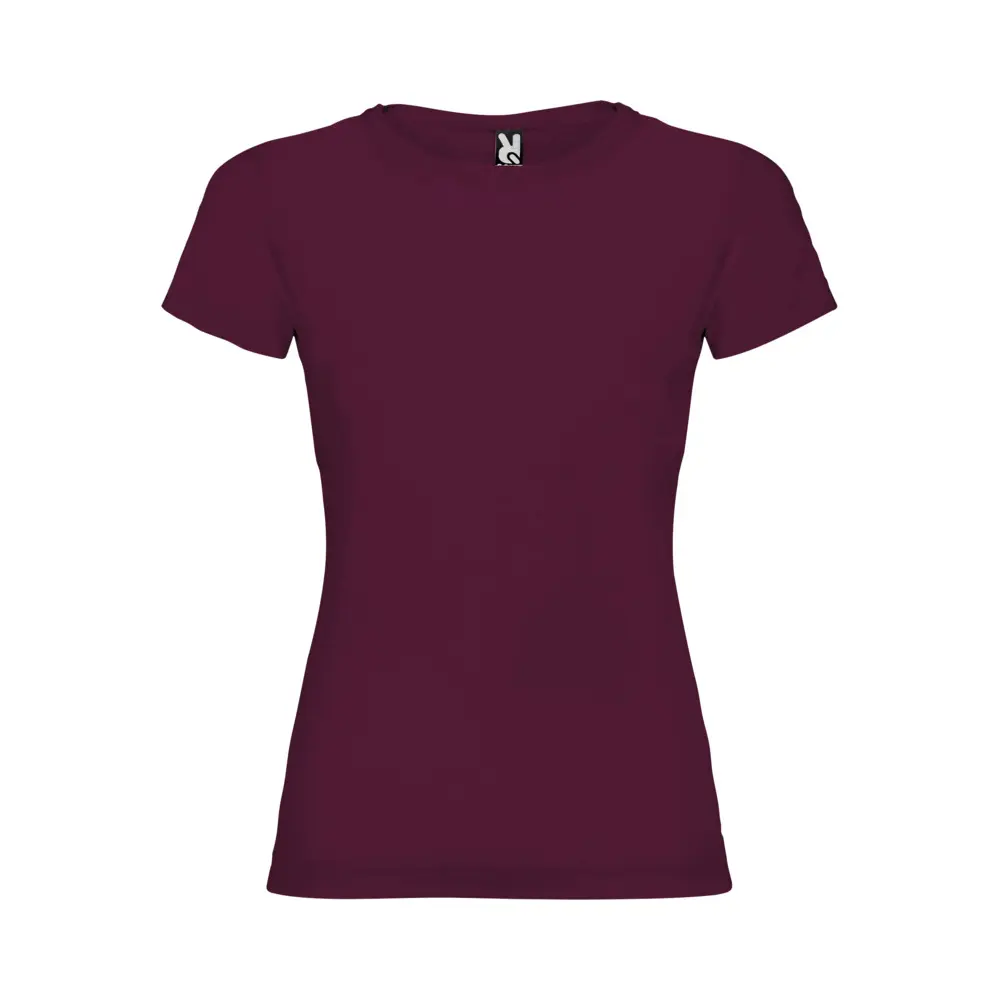 Jamaica 155 g/m² kortærmet t-shirt til kvinder i farven Bourgogne