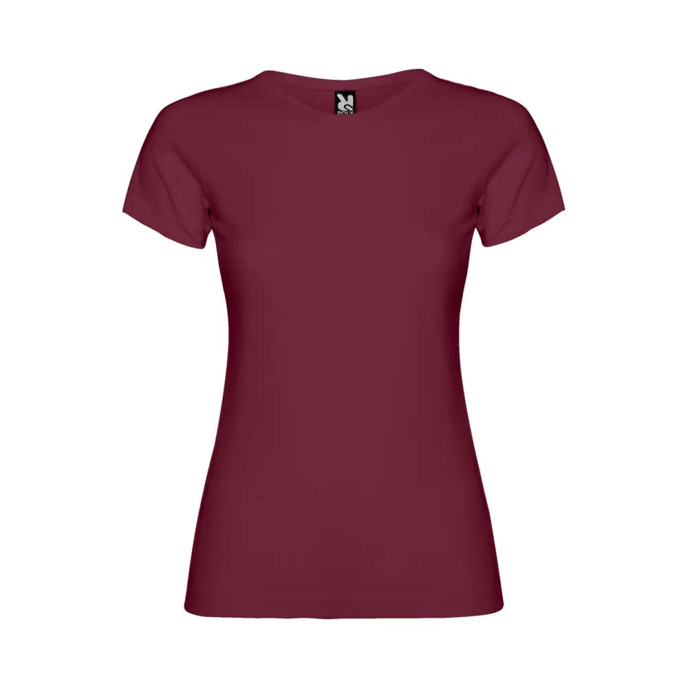 Jamaica 155 g/m² kortærmet t-shirt til kvinder i farven Granat