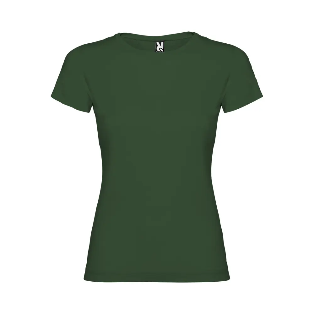Jamaica 155 g/m² kortærmet t-shirt til kvinder i farven Flaskegrøn