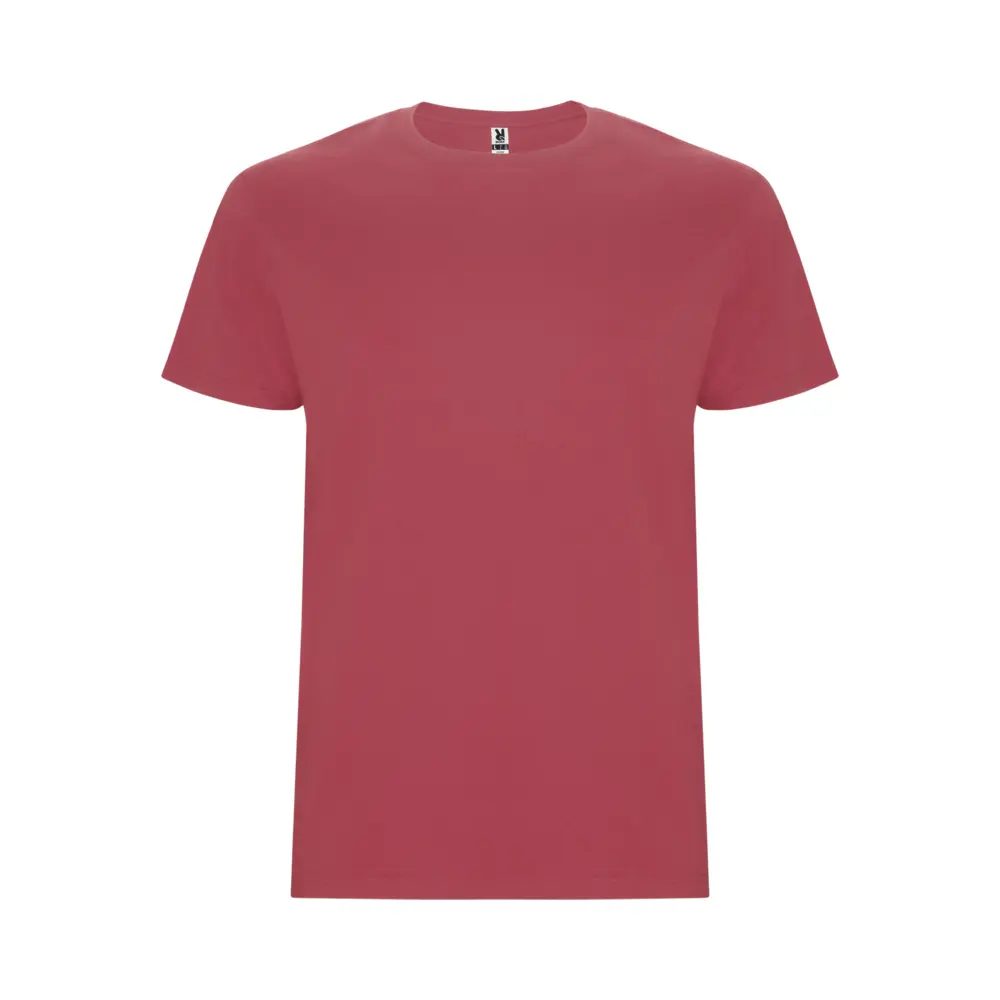 Stafford 190 g/m² kortærmet t-shirt til mænd i farven Krysantemum rød