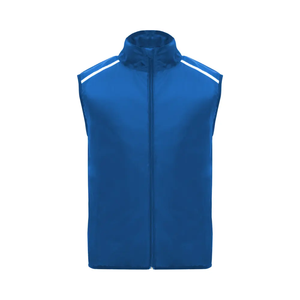 Jannu unisex letvægts bodywarmer til løb i farven Kongeblå